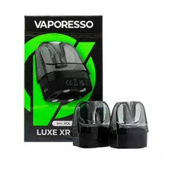 LUXE XR Replacement Pods (5ml, 2Pcs - Per Pack) by Vaporesso LUXE XR Replacement Pods (5ml, 2Pcs - Per Pack) by Vaporesso