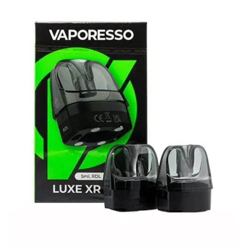 LUXE XR Replacement Pods (5ml, 2Pcs - Per Pack) by Vaporesso LUXE XR Replacement Pods (5ml, 2Pcs - Per Pack) by Vaporesso