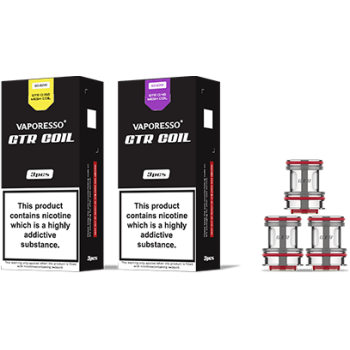 GTR Replacement Coils by Vaporesso (3 Pcs Per Pack) GTR Replacement Coils by Vaporesso (3 Pcs Per Pack)