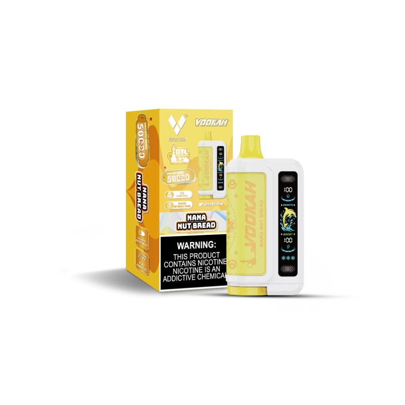 Vookah DTL 50K Puffs (Box of 5) by Vaportech Vookah DTL 50K Puffs (Box of 5) by Vaportech