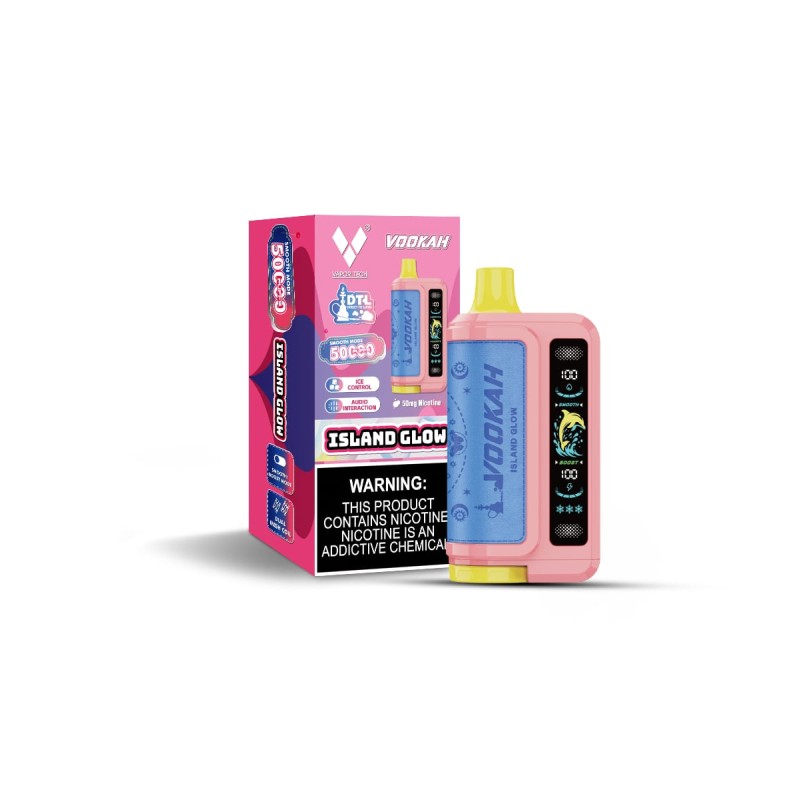 Vookah DTL 50K Puffs (Box of 5) by Vaportech Vookah DTL 50K Puffs (Box of 5) by Vaportech