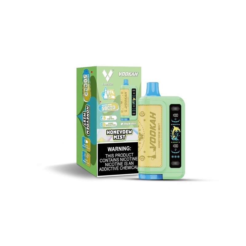 Vookah DTL 50K Puffs (Box of 5) by Vaportech Vookah DTL 50K Puffs (Box of 5) by Vaportech