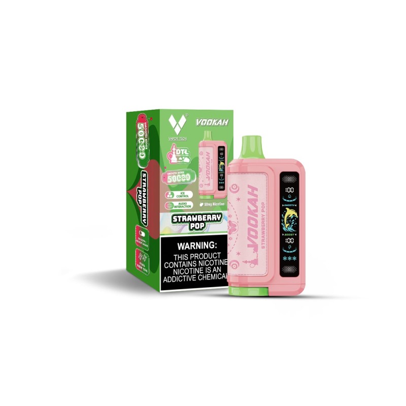 Vookah DTL 50K Puffs (Box of 5) by Vaportech Vookah DTL 50K Puffs (Box of 5) by Vaportech