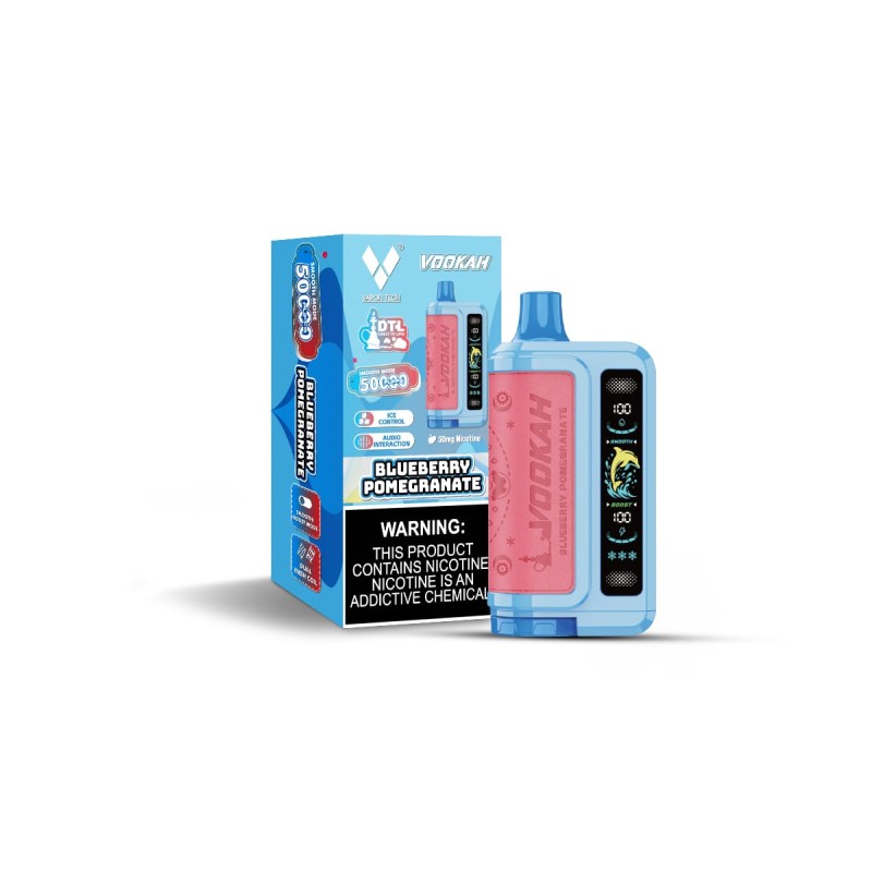 Vookah DTL 50K Puffs (Box of 5) by Vaportech Vookah DTL 50K Puffs (Box of 5) by Vaportech