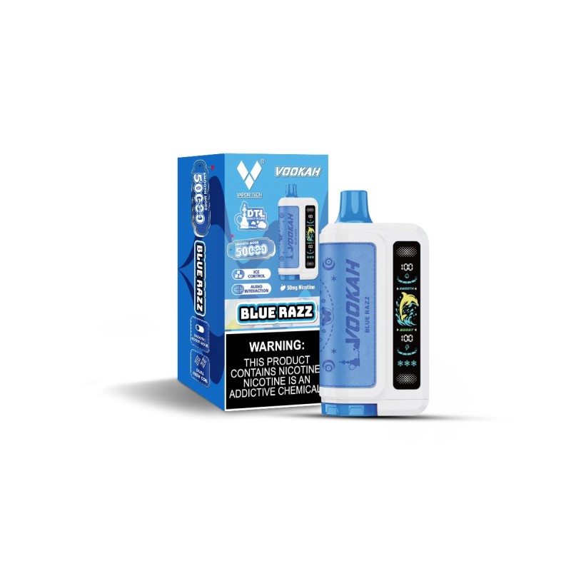 Vookah DTL 50K Puffs (Box of 5) by Vaportech Vookah DTL 50K Puffs (Box of 5) by Vaportech