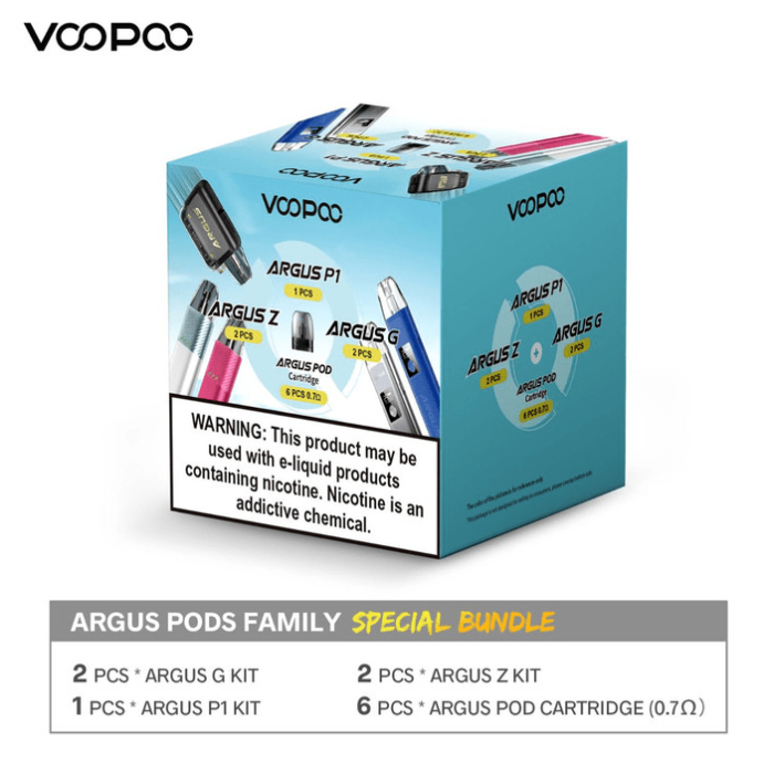 Argus Pods Family Special Bundle by Voopoo Argus Pods Family Special Bundle by Voopoo