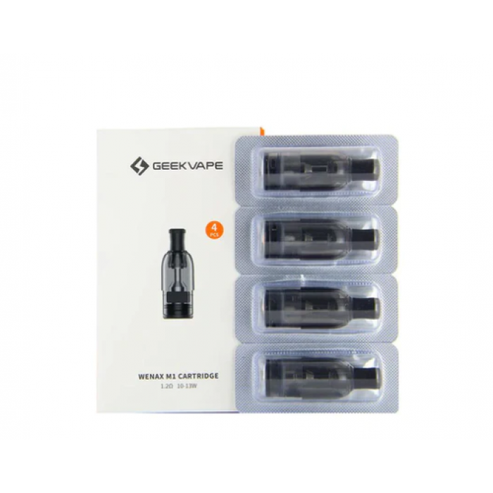 Wenax M1 Replacement Cartridge (4pcs/pack) by Geekvape