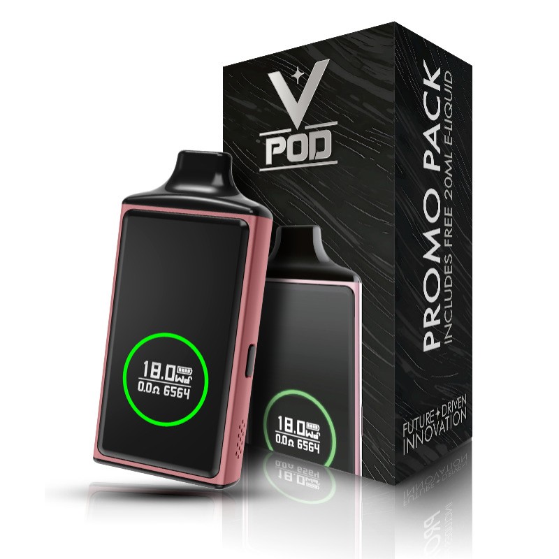 V-Pod Pod System (Promo: 2 x 10mL Bottle) by CraftBox V-Pod Pod System (Promo: 2 x 10mL Bottle) by CraftBox