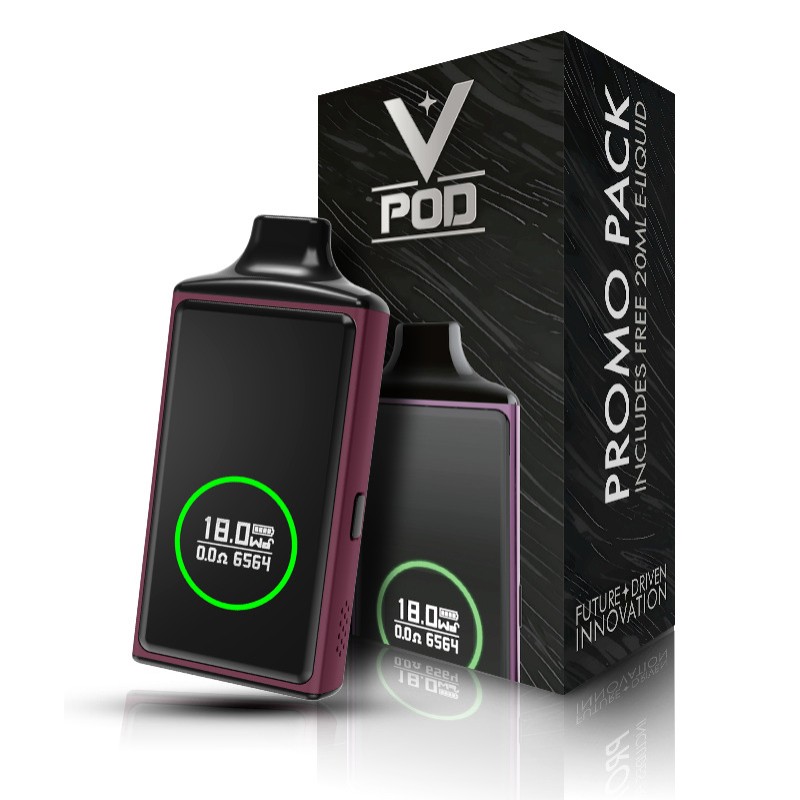 V-Pod Pod System (Promo: 2 x 10mL Bottle) by CraftBox V-Pod Pod System (Promo: 2 x 10mL Bottle) by CraftBox