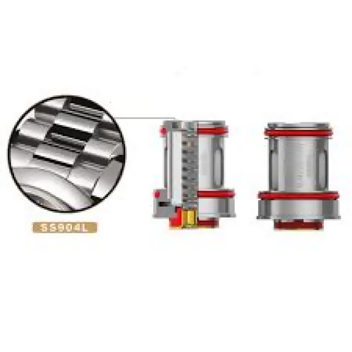 Crown 4 Replacement Coils by Uwell (4-Pcs Per Pack) Crown 4 Replacement Coils by Uwell (4-Pcs Per Pack)