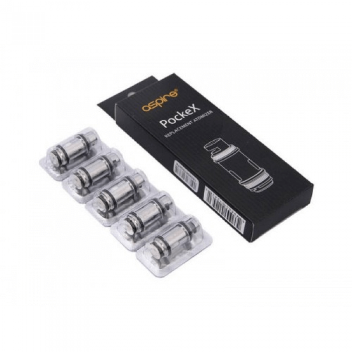 PockeX Replacement Coil by Aspire (5-Pcs Per Pack)