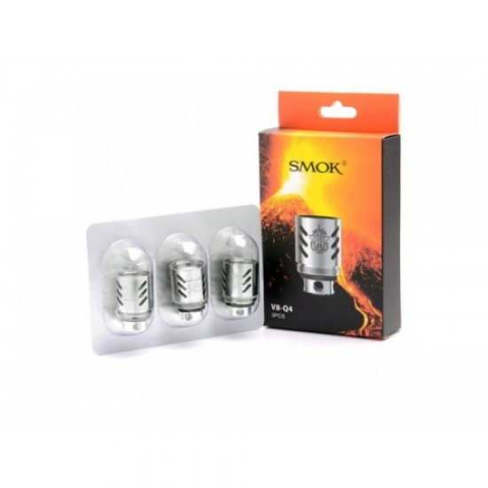TFV8 - Q4 Replacement Coils by Smok (3-Pcs Per Pack)