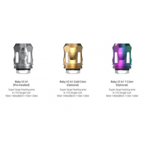 TFV8 Baby V2 Replacement Coils by Smok (3-Pcs Per Pack)