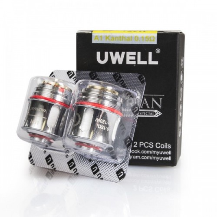 Valyrian Tank Replacement Coils by Uwell (2-Pcs Per Pack) Valyrian Tank Replacement Coils by Uwell (2-Pcs Per Pack)