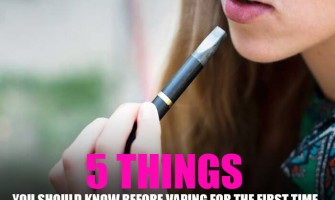 5 Things You Should Know Before Vaping for the First Time