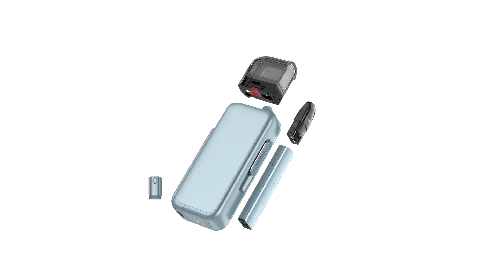 Vaporesso COSS Pod Kit Exploded View